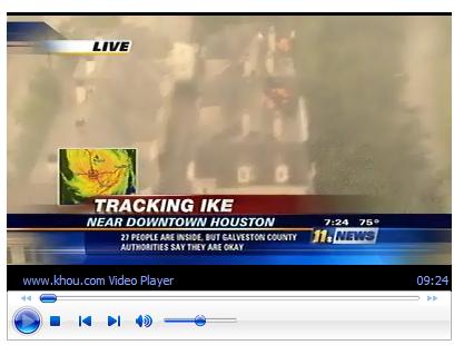 Hurricane Ike Video